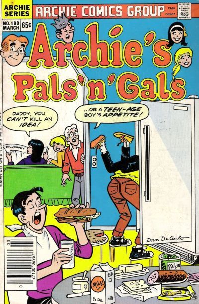 Archie's Pals 'N' Gals #180 Comic