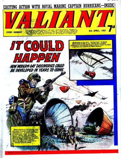Valiant #8 April 1967 Comic