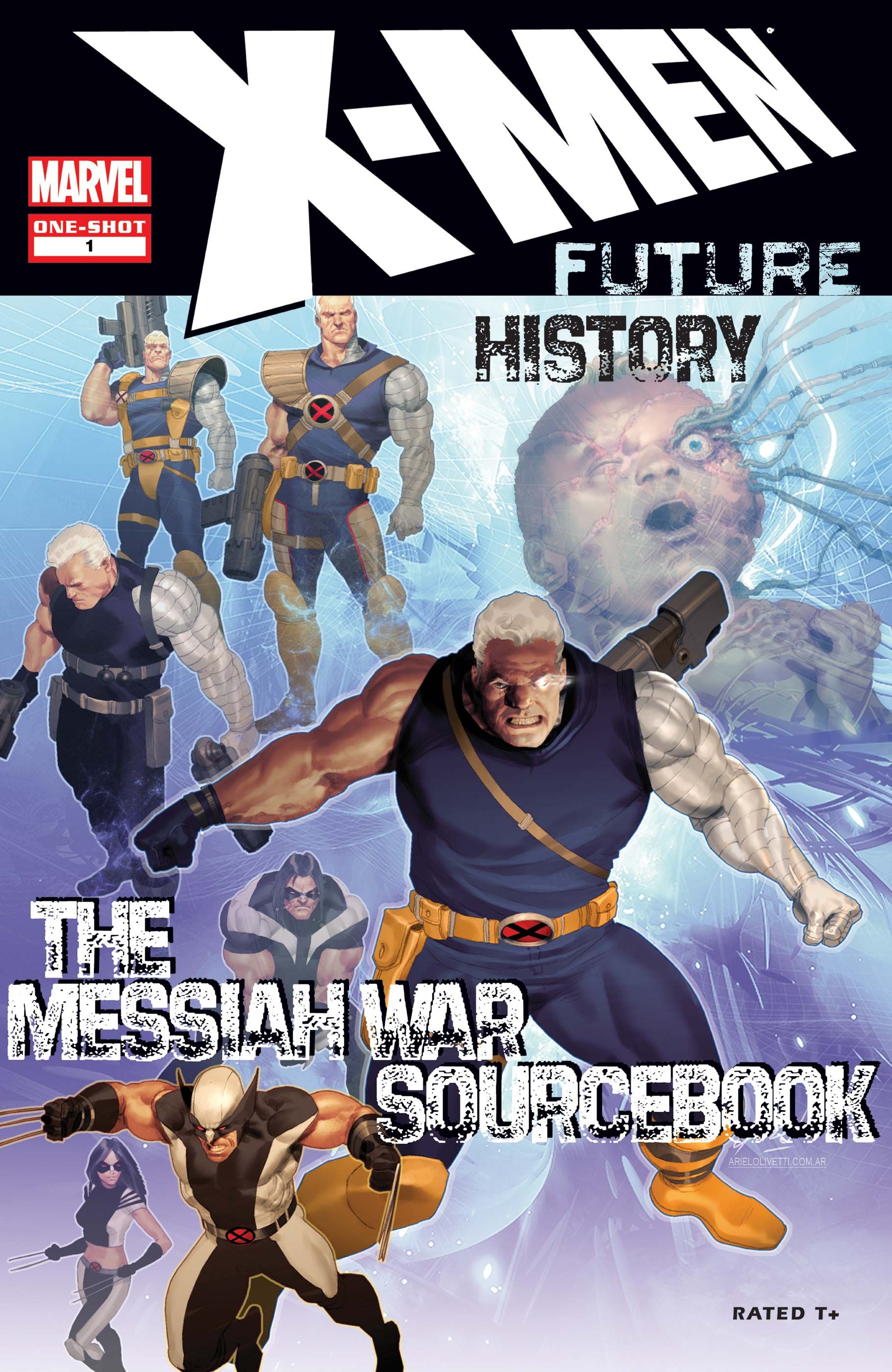 X-Men Future History The Messiah War Sourcebook Comic