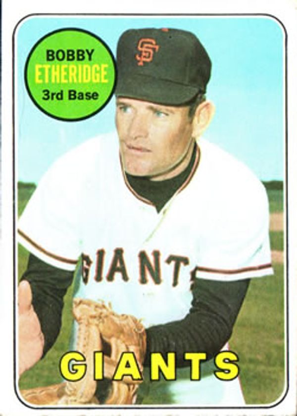 Bobby Etheridge 1969 Topps #604