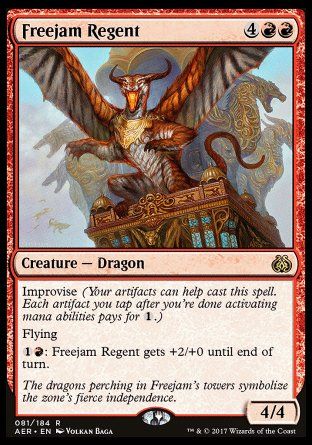 Freejam Regent (Aether Revolt) Trading Card