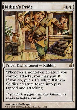 Militia's Pride (Lorwyn) Trading Card