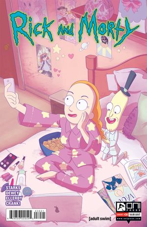 Rick and Morty #30 (Cover Variant Moss)