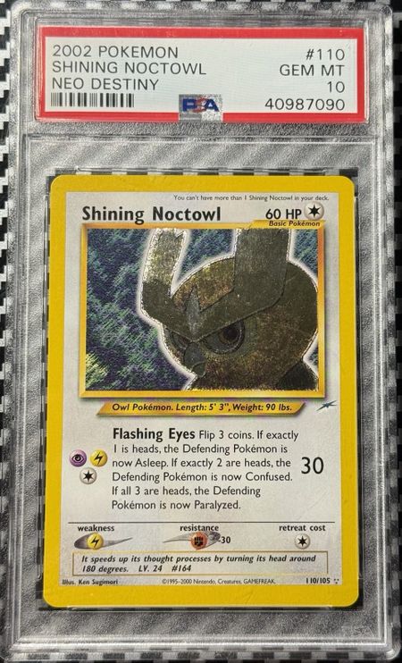 Shining Noctowl (110/105) - Neo Destiny (1st Edition)