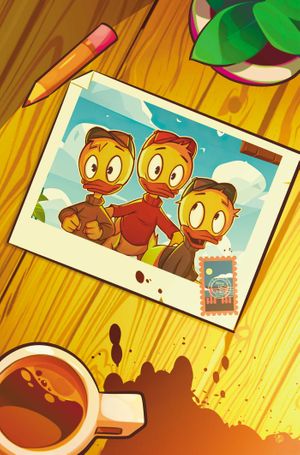 Ducktales #9 (Cvr I Inc 1:15 Francesco Tomaselli Virgin Variant)