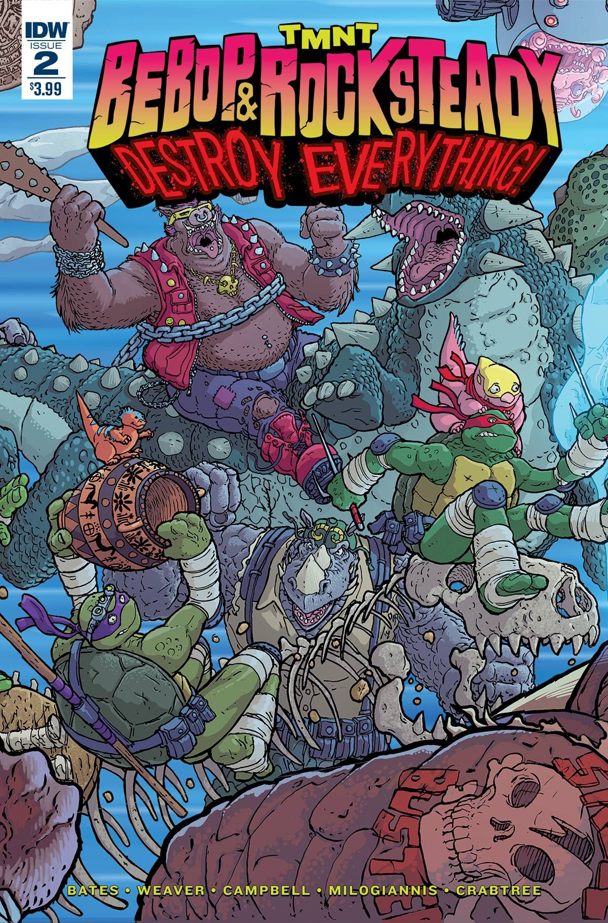 Teenage Mutant Ninja Turtles: Bebop & Rocksteady Destroy Everything #2 Comic