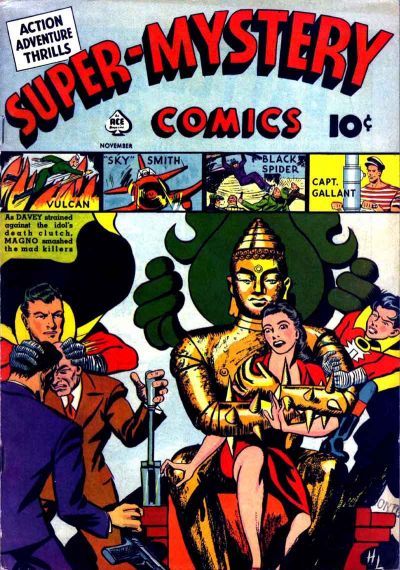 Super-Mystery Comics #v1#4 Comic