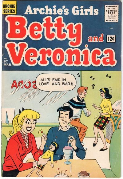 Archie's Girls Betty and Veronica #87 Comic