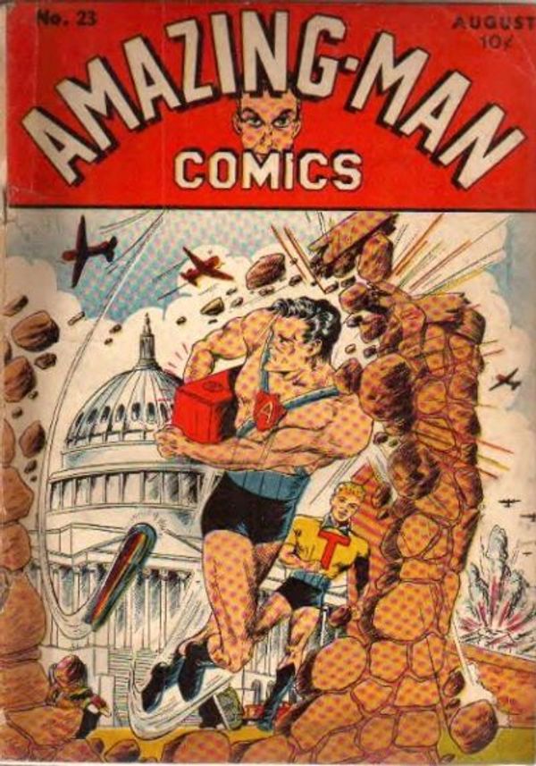 Amazing Man Comics #23