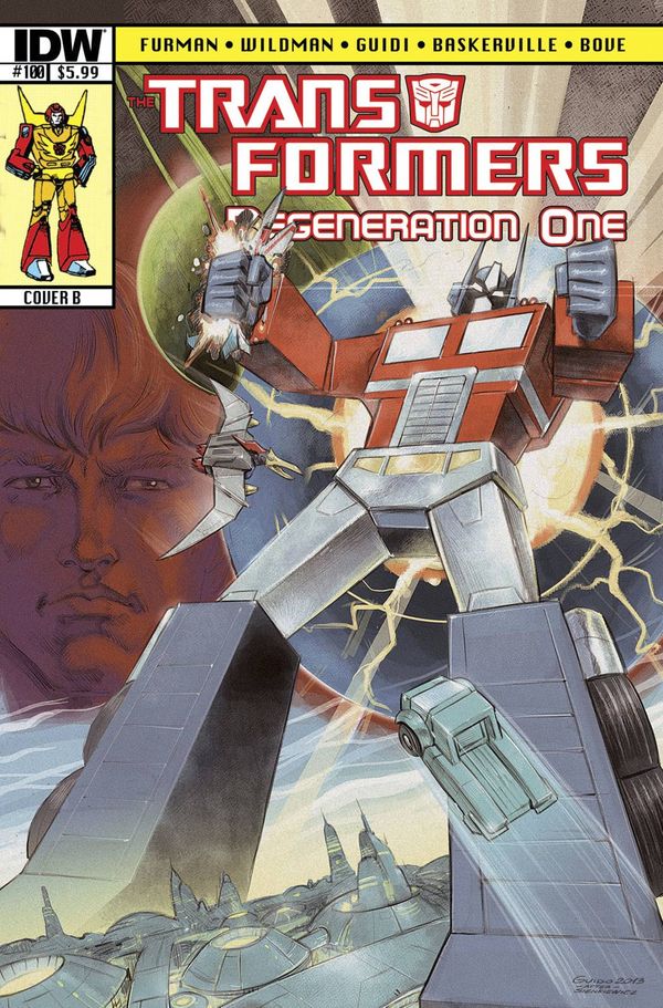 Transformers: Regeneration One #100 (Variant Cover)