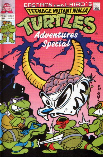 Teenage Mutant Ninja Turtles Adventures Special #4 Comic