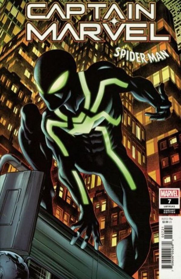 Captain Marvel #7 (Mckone Spider-man Symbiote Suit)