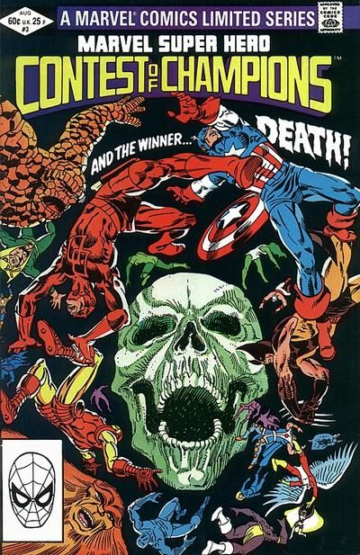 Marvel Super-Hero Contest of Champions #3 Comic