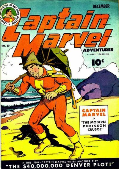 Captain Marvel Adventures #30 Comic