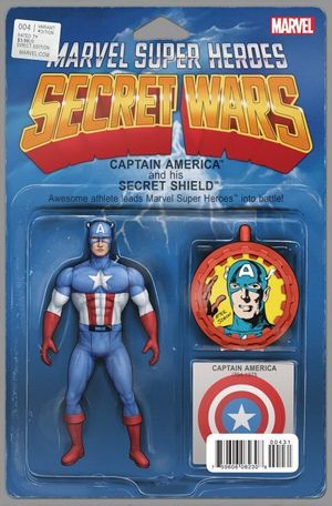 Secret Wars #4 (Christopher Action Figure Variant)