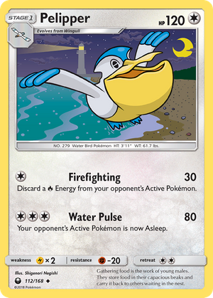 Pelipper (112/168) - Celestial Storm (Reverse Holo)