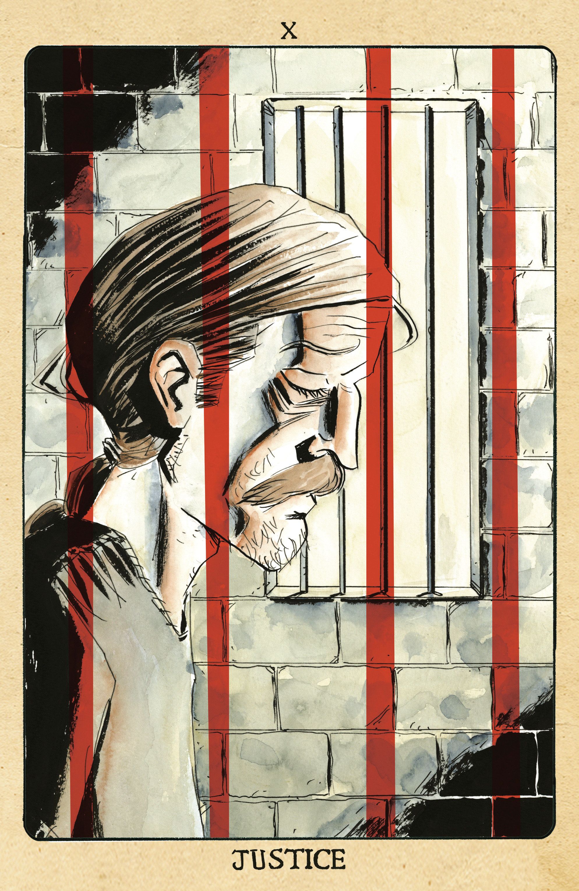 Minor Arcana #10 (D 1:10 Incv Tarot Card Variant Full Art Lemire) Comic