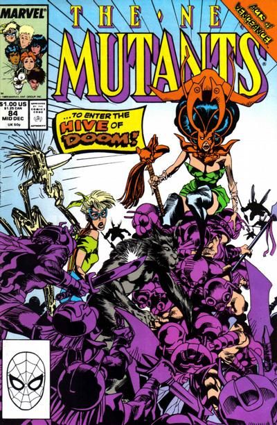 New Mutants #84 Comic