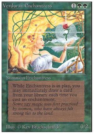 Verduran Enchantress (Unlimited)