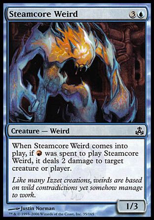 Steamcore Weird (Guildpact) Trading Card