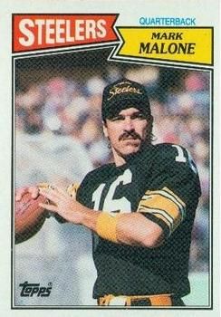 Mark Malone 1987 Topps #284 Sports Card