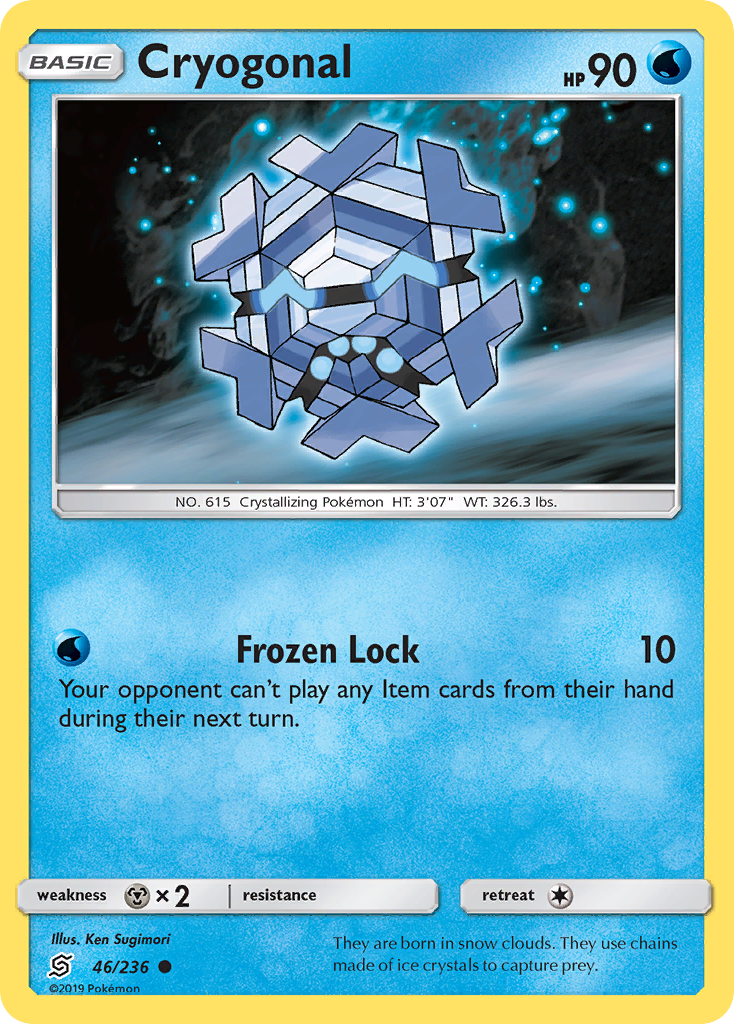 Cryogonal (46/236) - Unified Minds Pokémon Card