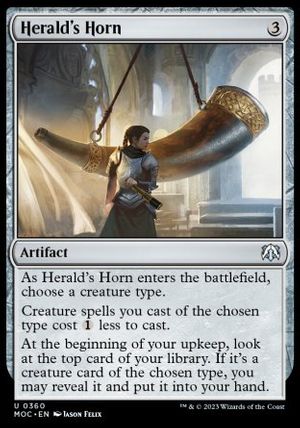 Herald's Horn (March of the Machine Commander Decks)