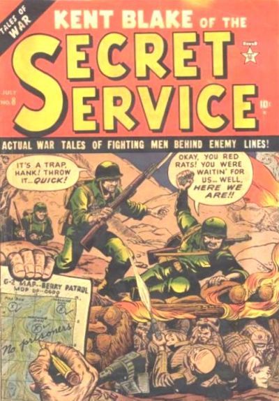 Kent Blake Of The Secret Service #8 Comic