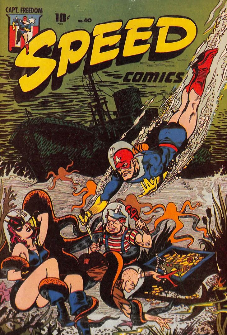 Speed Comics #40 Comic