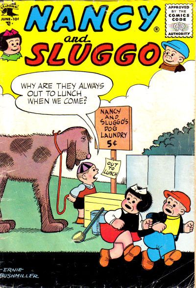 Nancy and Sluggo #123 Comic