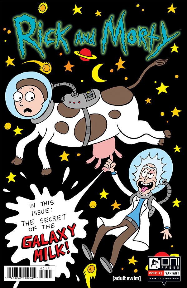Rick and Morty #1 (Ryan Variant Cover)