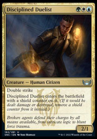 Disciplined Duelist (Streets of New Capenna) Trading Card