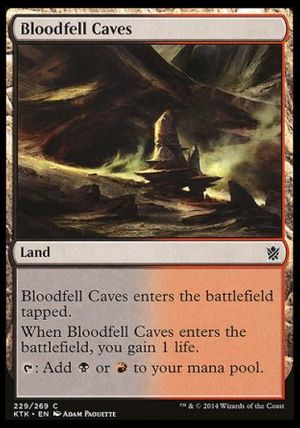 Bloodfell Caves (Khans of Tarkir)