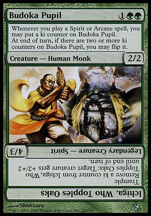 Budoka Pupil (Betrayers of Kamigawa) Trading Card