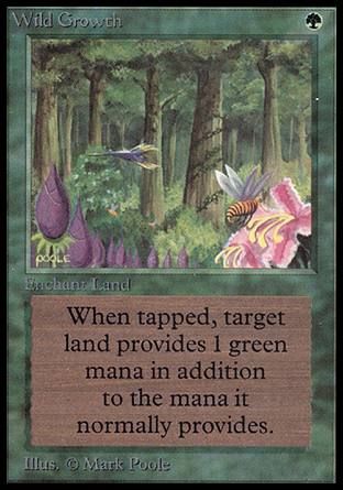 Wild Growth (Beta) Trading Card