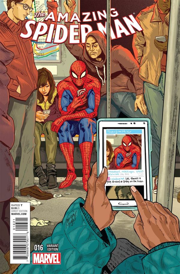 Amazing Spider-man #16 (Women Of Marvel Variant)