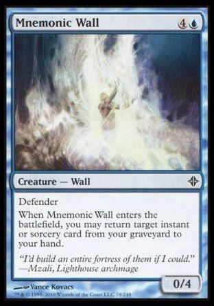 Mnemonic Wall (Rise of the Eldrazi) Trading Card