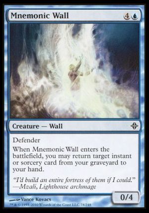 Mnemonic Wall (Rise of the Eldrazi)