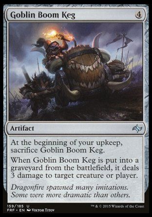 Goblin Boom Keg (Fate Reforged) Trading Card