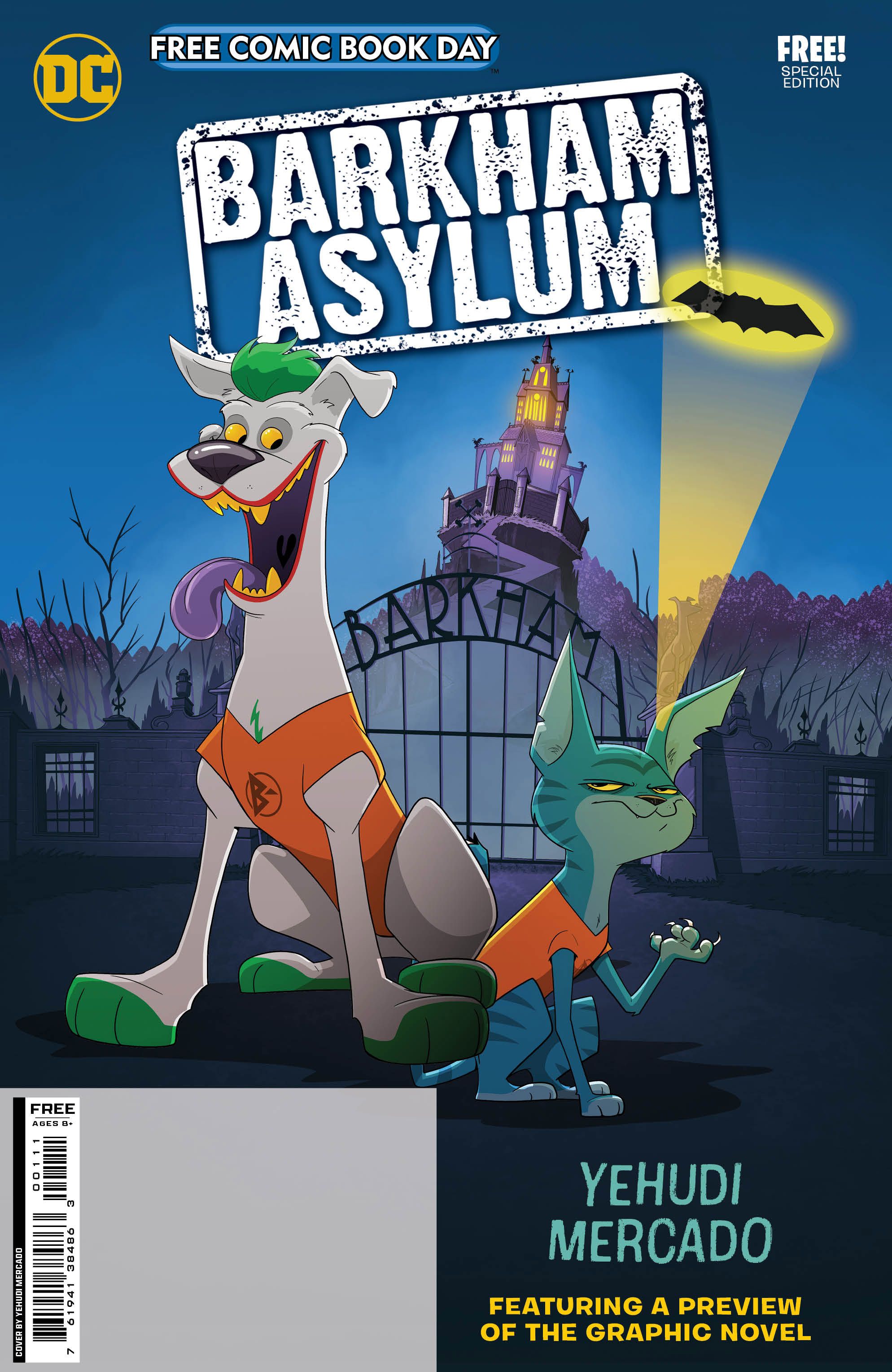 Free Comic Book Day 2024: Barkham Asylum Special Edition Comic