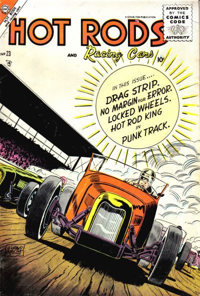 Hot Rods and Racing Cars #23 Comic