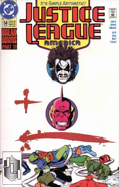 Justice League America #58 Comic