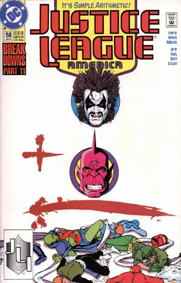 Justice League America #58