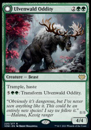 Ulvenwald Oddity (Innistrad: Crimson Vow) Trading Card