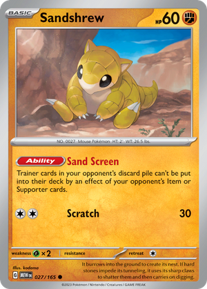 Sandshrew (27/165) - 151