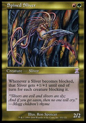 Spined Sliver (Time Spiral)