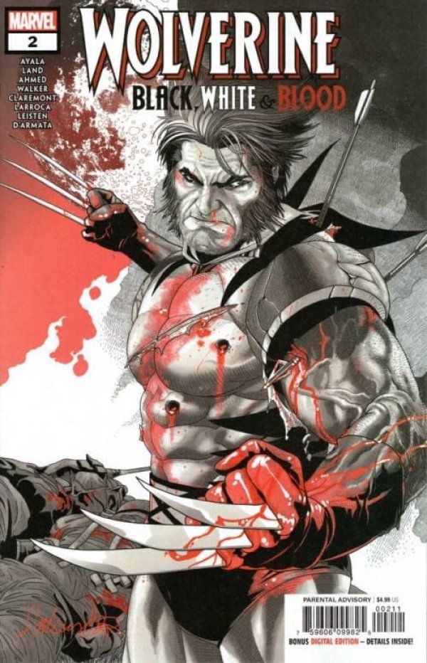 Wolverine: Black White & Blood #2 (Secret Variant)