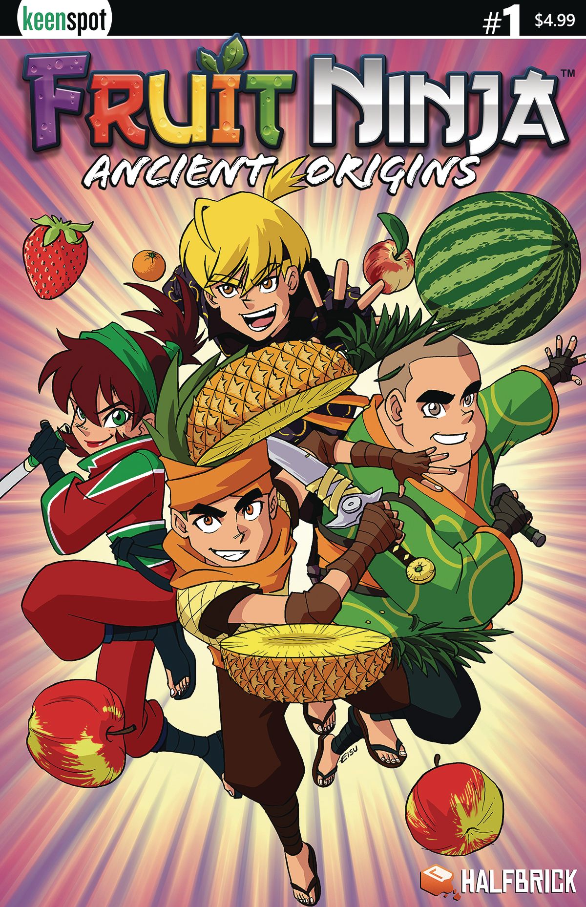Fruit Ninja: Ancient Origins #1 Comic