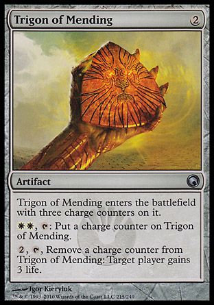 Trigon of Mending (Scars of Mirrodin) Trading Card