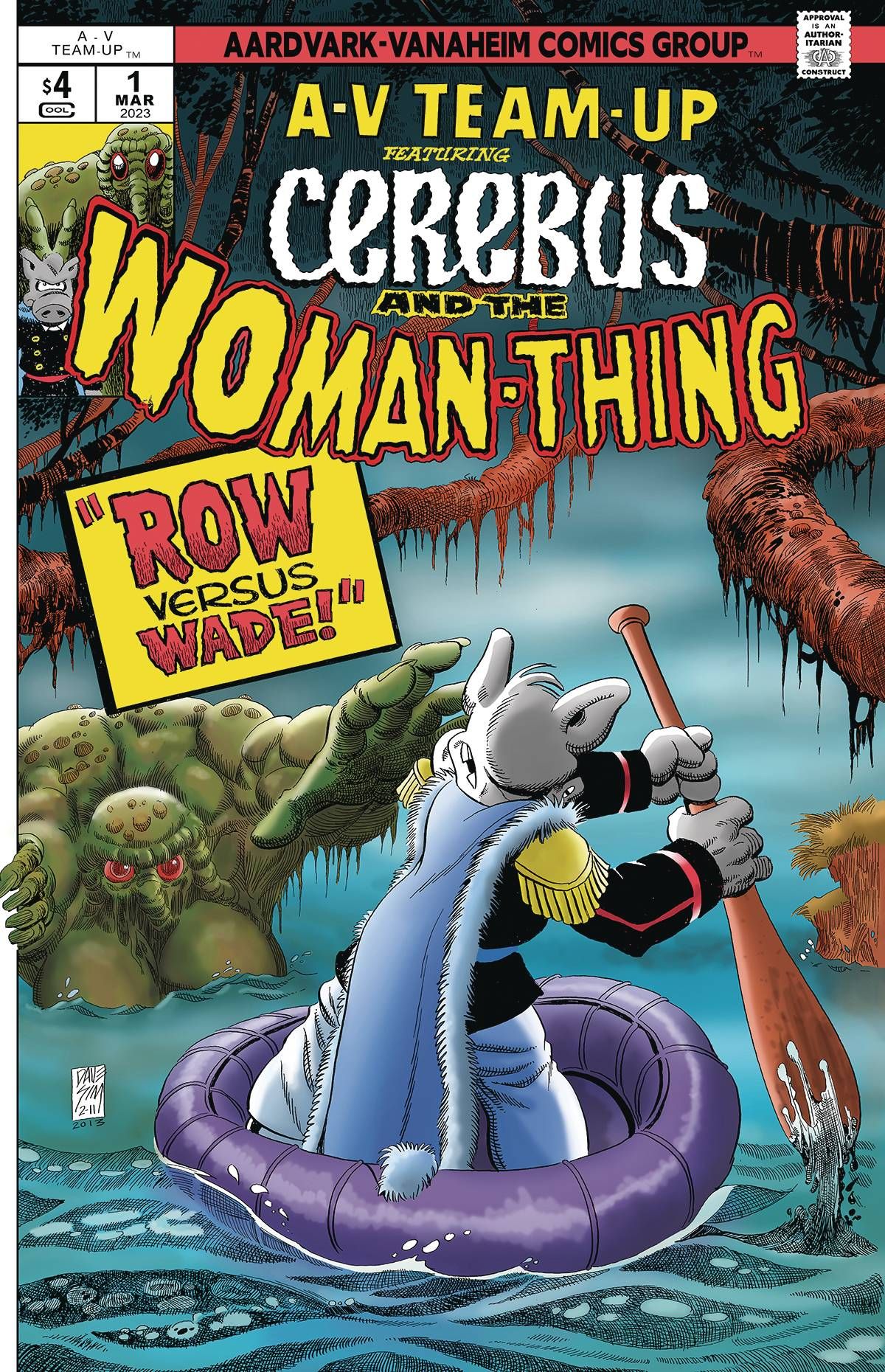 A-V Team-Up: Cerebus and the Woman-Thing #1 Comic